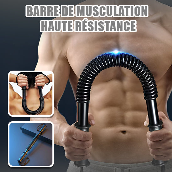 homme exercise arriere barre torsion 