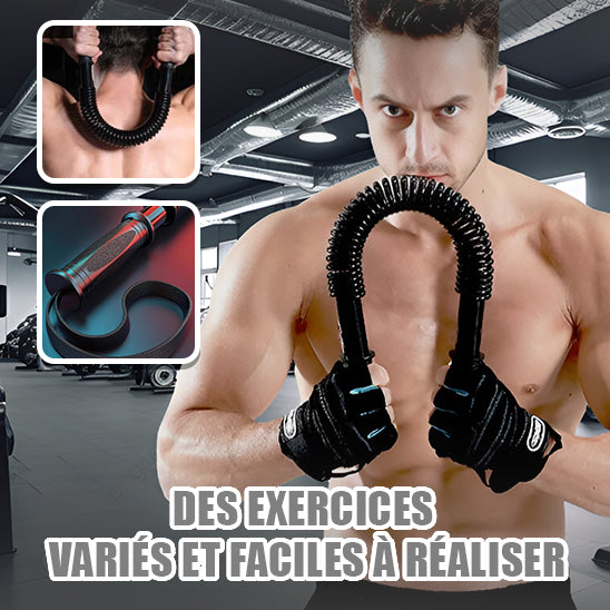 homme exercise avant barre torsion 