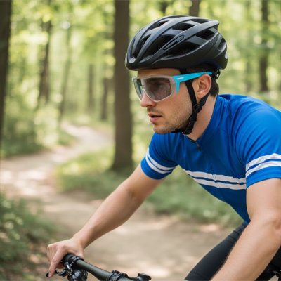 Lunette de soleil de sport 