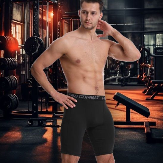 Short de sport homme